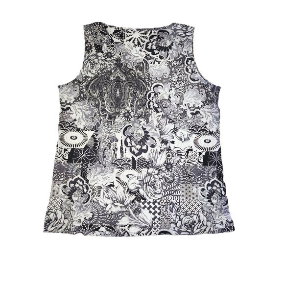 *New Low Price!* Black & White Glitter Tank Top - Picture 7 of 7